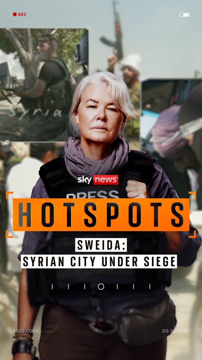 Sky's Alex Crawford explains why she was deployed to Syria in the summer of 2025 - and why fighting had escalated in the south of the country Subscribe to our Sky News Hotspots YouTube channel for the full episodes