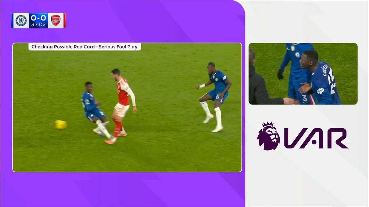 Moisés Caicedo has been SENT OFF for this challenge on Mikel Merino 🟥