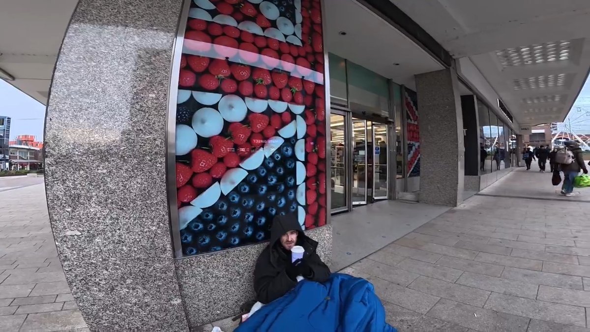 Homeless people vs free warm hotels for illegals