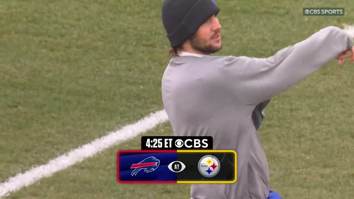 35 mph wind gusts at Acrisure Stadium. And the Bills run defense stinks.