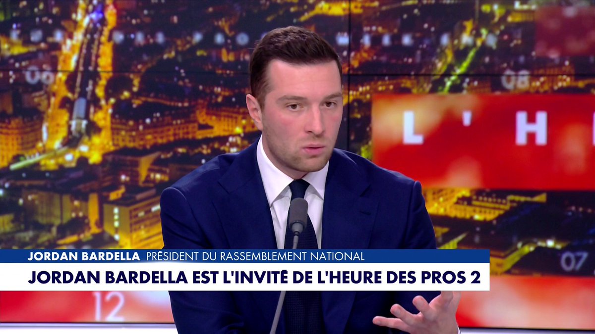 Jordan Bardella : «La France a été méprisée depuis 10 ans par Emmanuel Macron», dans #HDPros2WE