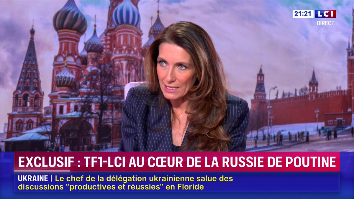 🗣 "L'un des piliers du pouvoir de Vladimir Poutine est d'avoir instillé, depuis 25 ans, l'idée que la Russie est menacée d'un ennemi extérieur." ➡ Anne-Claire Coudray présente une page spéciale au coeur de la Russie de Poutine sur TF1-LCI