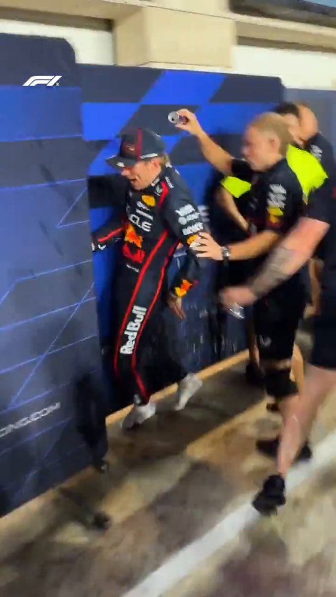 Max thought he'd got away 😂 #F1 #QatarGP Oracle Red Bull Racing