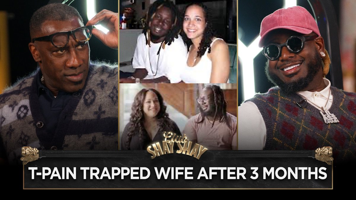 T-Pain's Wife Trapped After 3 Months Of Dating: “My wife loves me and my kids don’t hate me. A flex” “When you see somebody as pretty as my wife, you lock that down. If I could’ve got pregnant...” - Theodore
