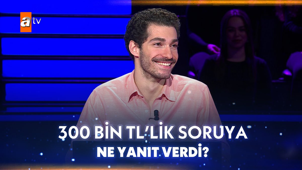 Milyoner’de 300 bin liralık soru: Trabzonspor Kulübünün kurucu üyesi ve ilk başkanı kimdir? 🔴🔵