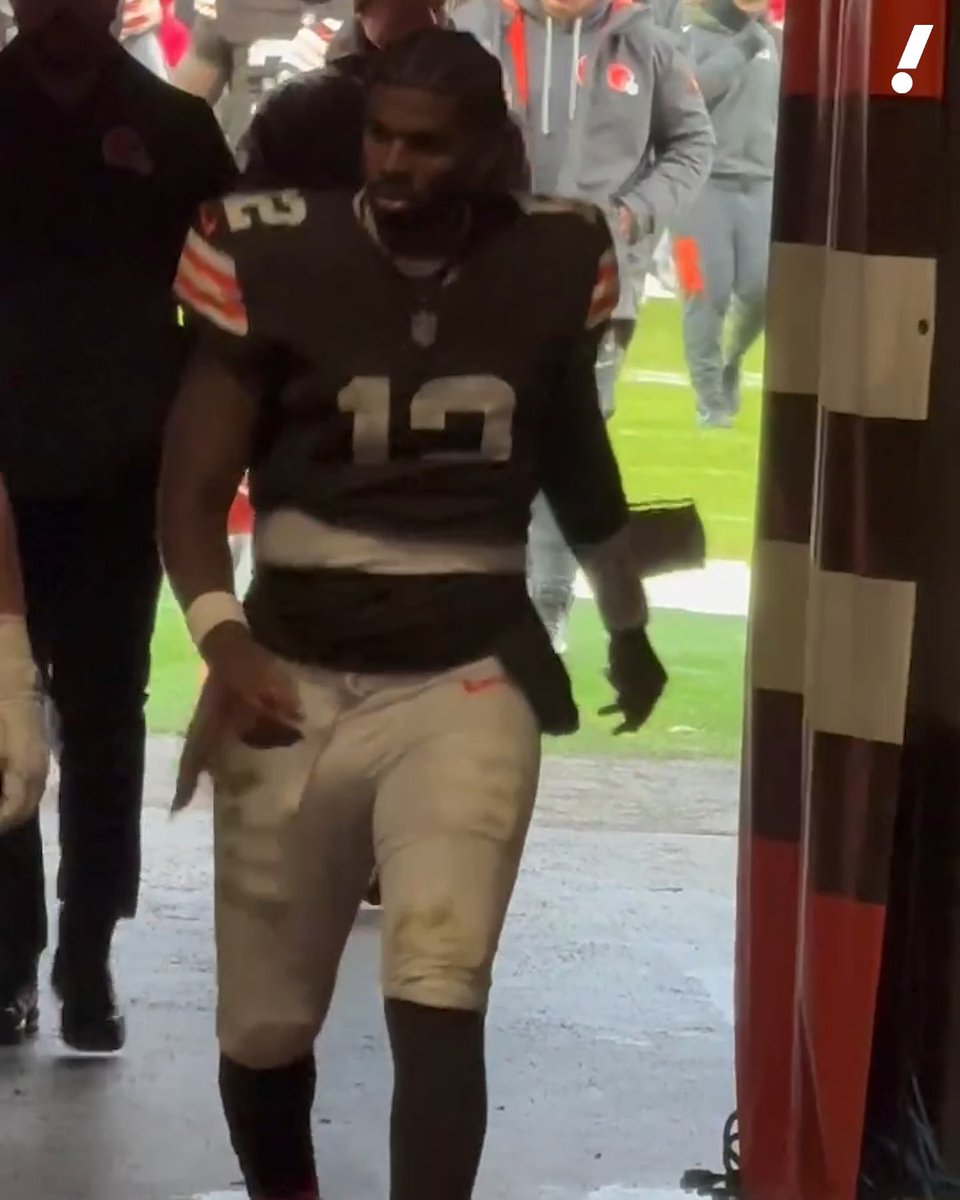 Shedeur Sanders after his first loss as an NFL starter. Cleveland falls to 3-9 on the season after its latest loss to San Francisco.