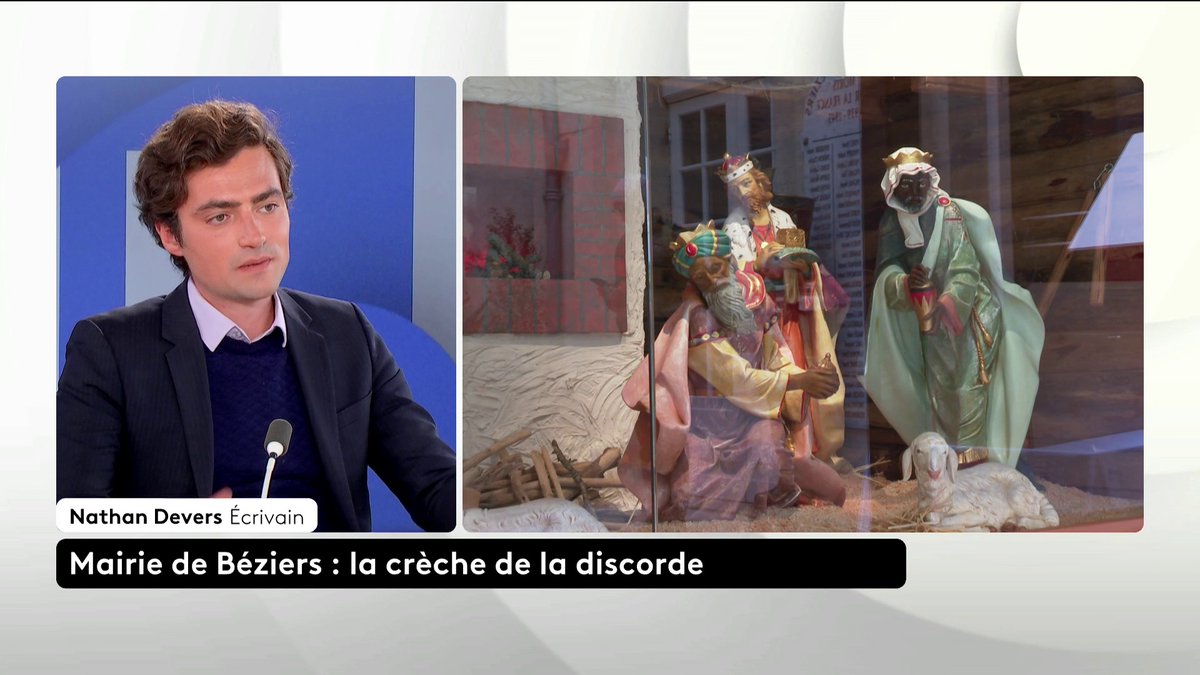 🔴 Laïcité : "Avec Robert Ménard, c’est toujours un grand gloubi-boulga intellectuel : anglo-saxon avec le catholicisme, laïcard avec l’islam. Deux poids, deux mesures assumés", déplore Nathan Devers. #LePourEtLeContre #canal16