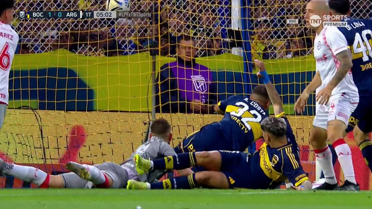 🤯🇦🇷 AYRTON COSTA Y BOCA YA LE GANA A ARGENTINOS A LOS CUATRO MINUTOS.