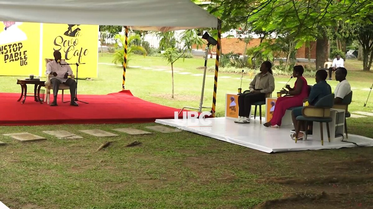 Museveni: "A person who makes tiles in Uganda and Sandra who imports dead people’s hair. Who is really supporting Uganda’s economy?"