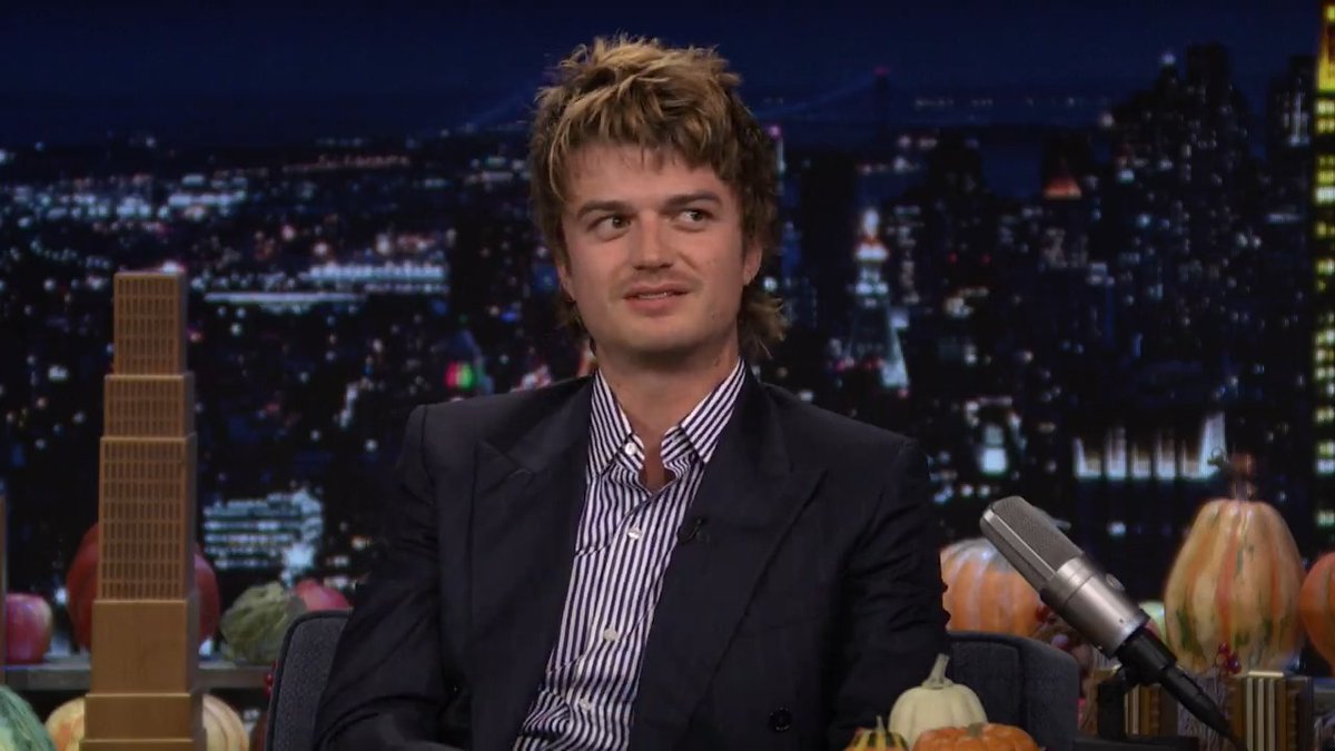.Joe Keery shares what he wants Steve Harrington’s legacy to be once stranger things ends 🥹 #FallonTonight #StrangerThings5 #StrangerThingsOnFallon