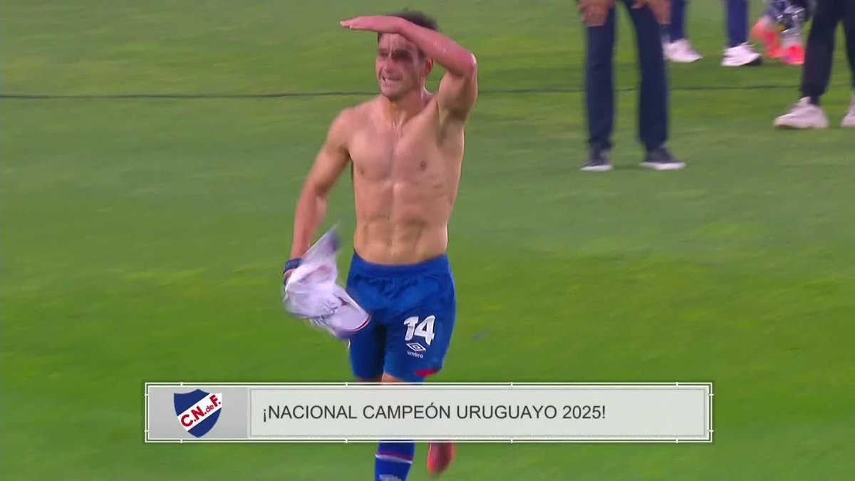 ¡EL GRAN PARQUE CENTRAL ESTÁ DE FIESTA! NACIONAL SUPERÓ 1-0 A PEÑAROL Y ES EL NUEVO CAMPEÓN URUGUAYO. 📺 #DisneyPlus Plan Premium