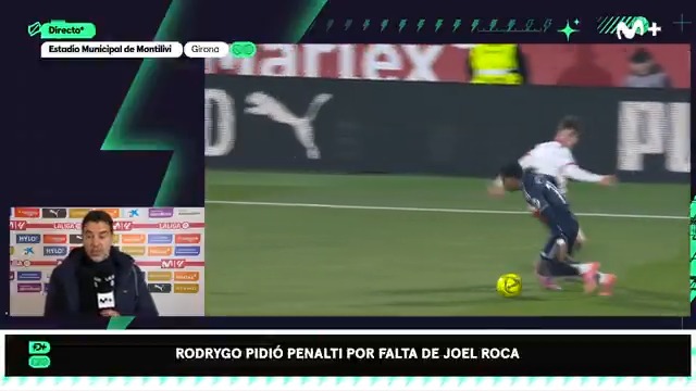 ''Es un ligero contacto. Y hay contactos en el fútbol que no deberían ser penalti, como en este caso''. La explicación de Míchel en #DeportePlus.