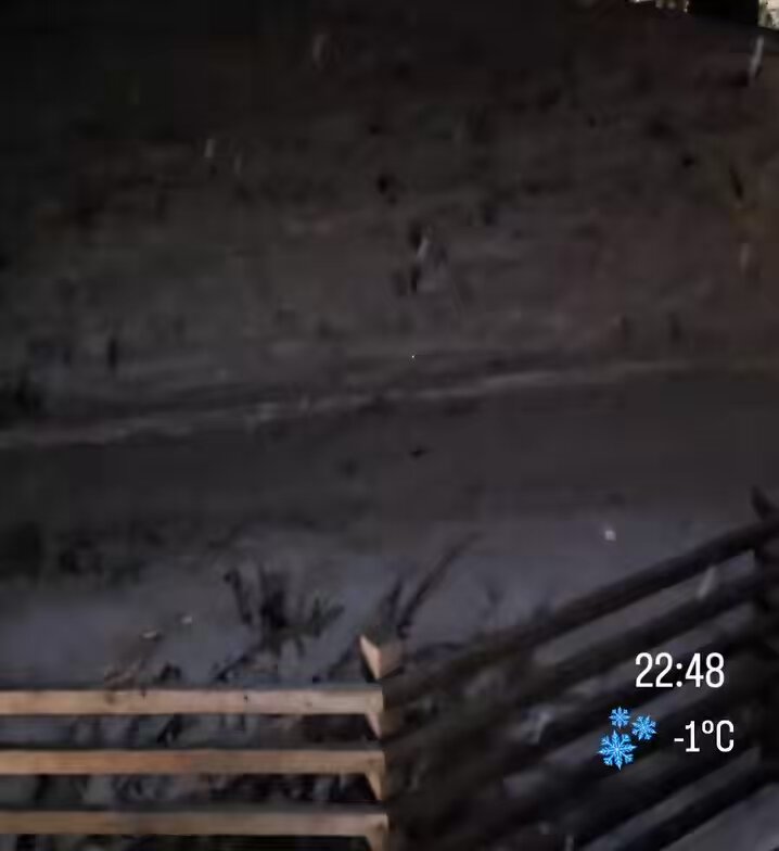🎥 — درجة الحرارة في زيرمات °1- 🥶🇨🇭🌨️