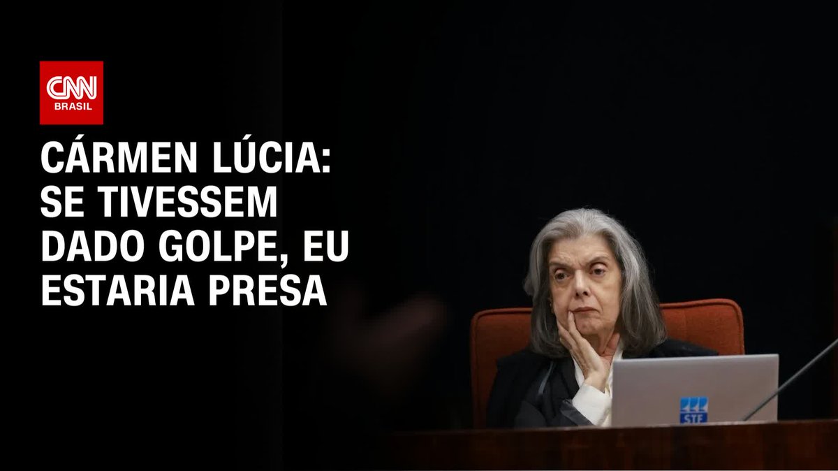 Cármen Lúcia: Se tivessem dado golpe, eu estaria presa. Ou seja, o golpe foi do STF: