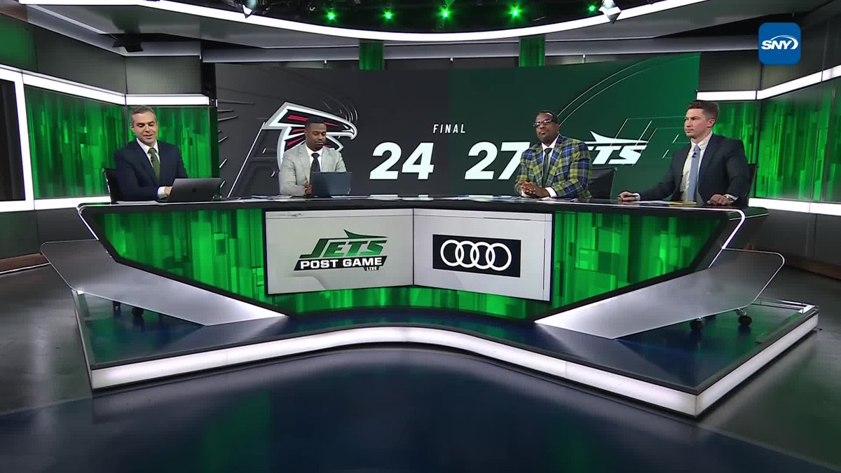 "Good for Adonai Mitchell. He's maximizing this opportunity." Connor Rogers discusses AD Mitchell's big day and his opportunity in the Jets' offense on Jets Post Game Live: ➡️ Audi USA