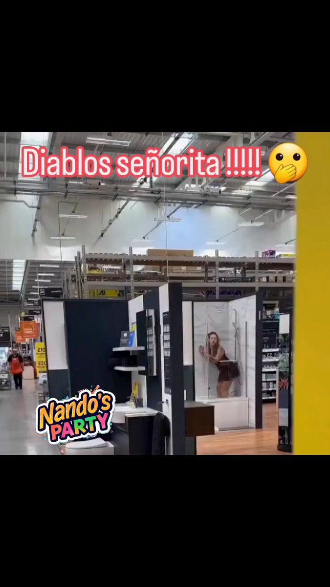 “Ducha”: Porque una caribeña probó una ducha y se basó en cómo usarla en el acto