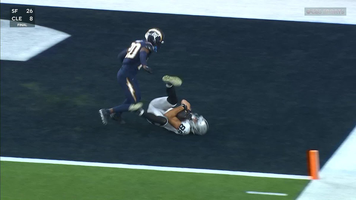 "BOWERS CAUGHT THAT. YOU GOTTA BE KIDDING ME." - Andrew Catalon