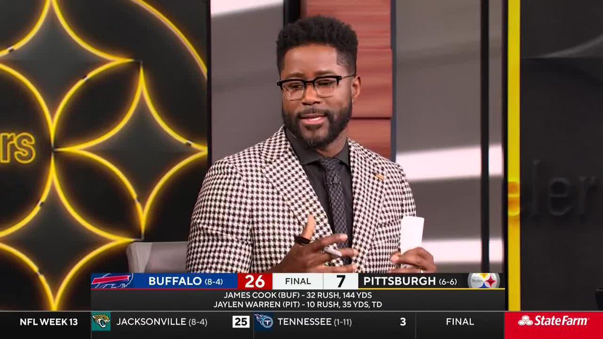 Josh Allen has the ability to put the TEAM ON HIS BACK, according to Nathaniel E Burleson