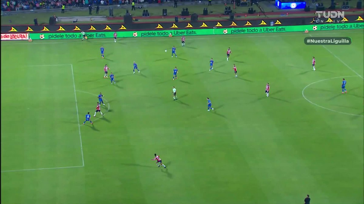 "Bryan González": Por convirtió el segundo gol de Chivas ante Cruz Azul