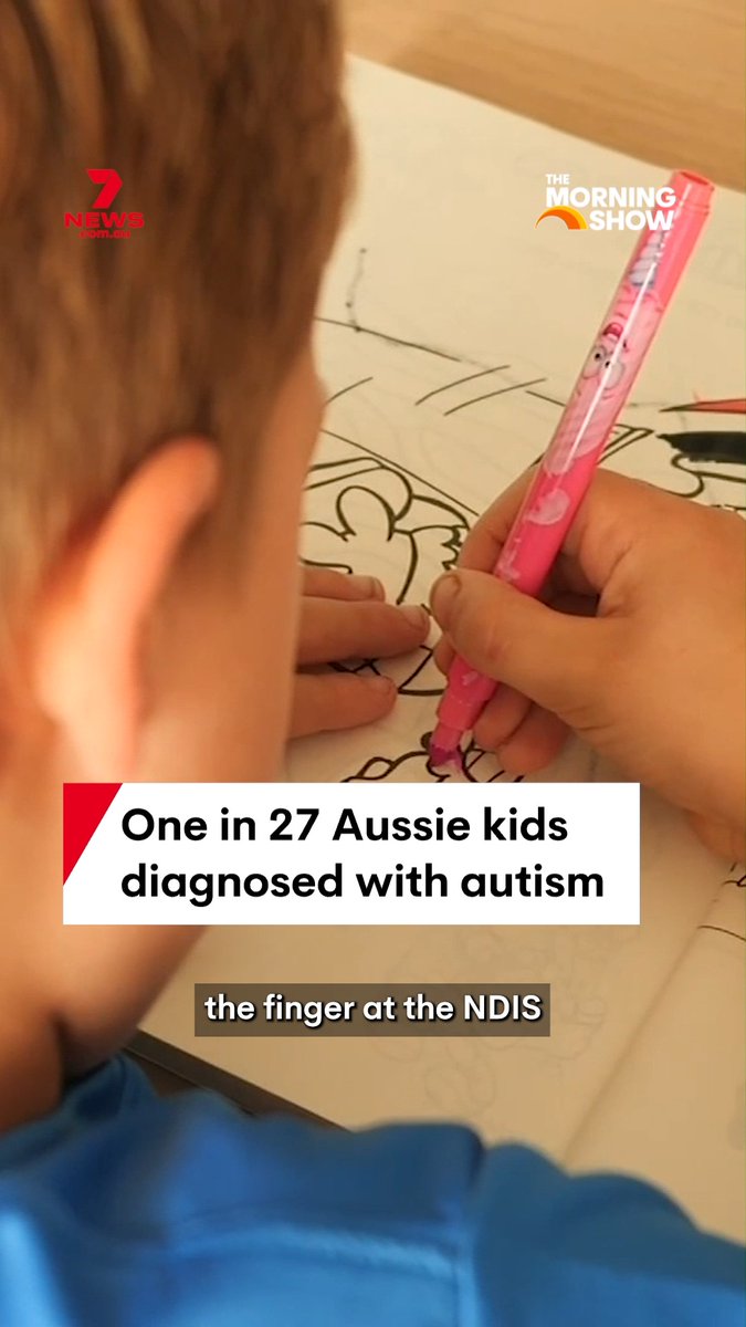 One in 27 Australian kids has been diagnosed with autism, according to NDIS data. Experts say it's likely because financial aid and diagnostic screening tools are more readily available in Australia. #autism #ndis #kids #children #parenting