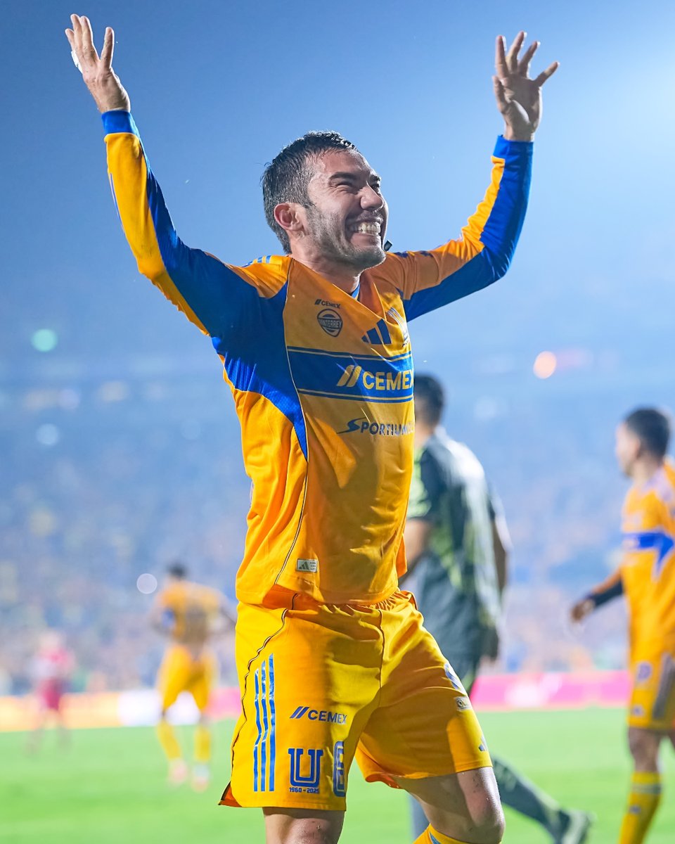 😅🕺🏻🕺🏻🕺🏻 ¡El gol y festejo que todos queríamos ver... y hasta Angelito Correa se unió al 𝑽𝑰𝑮𝑶𝑵𝑰𝑺𝑴𝑶! ¡Te queremos mucho, Vigón! 💛 Cerveza Tecate
