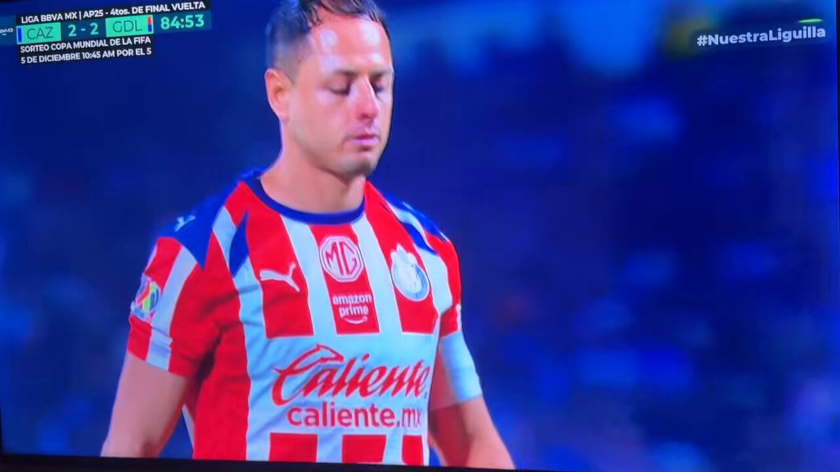 No mams Javier “Chicharito” Hernández que irresponsable eres.