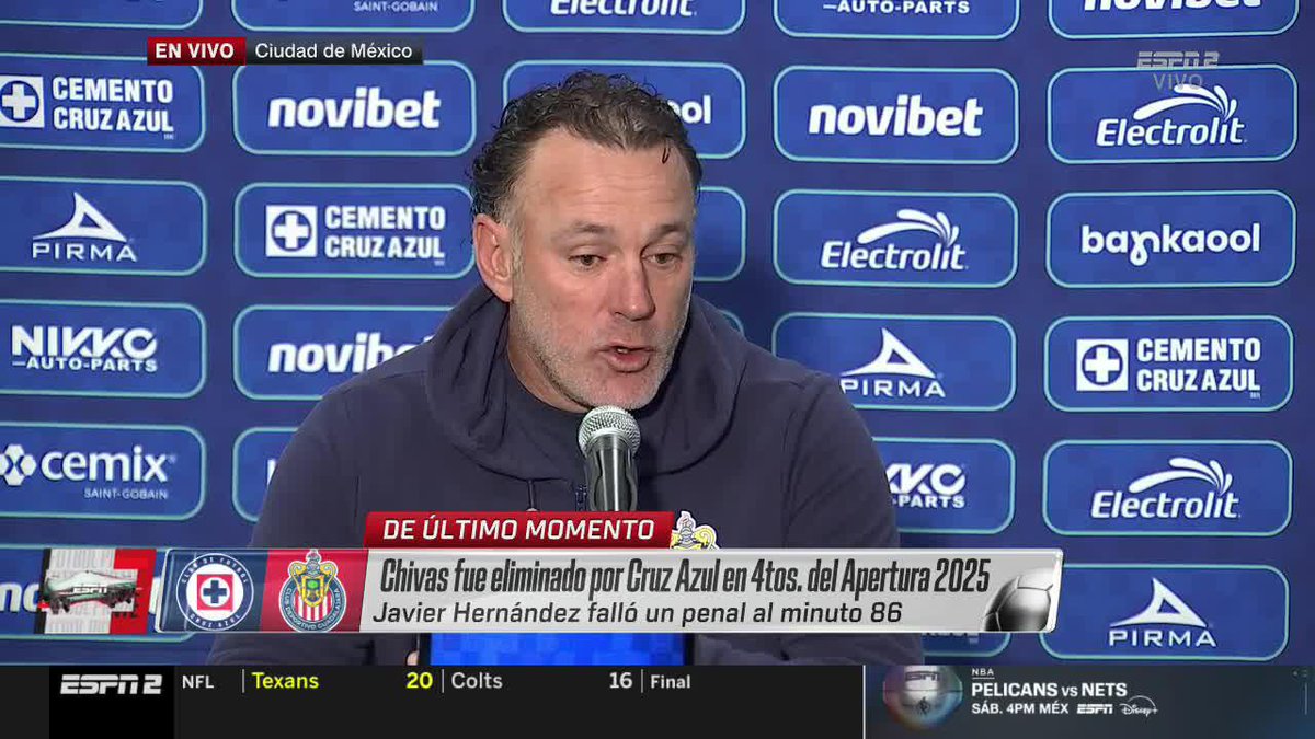 "POR SU JERARQUÍA ME PARECIÓ EL INDICADO" 🗣️ Gabriel Milito respalda a Chicharito tras el penal fallado que le costó la eliminación a Chivas 😱