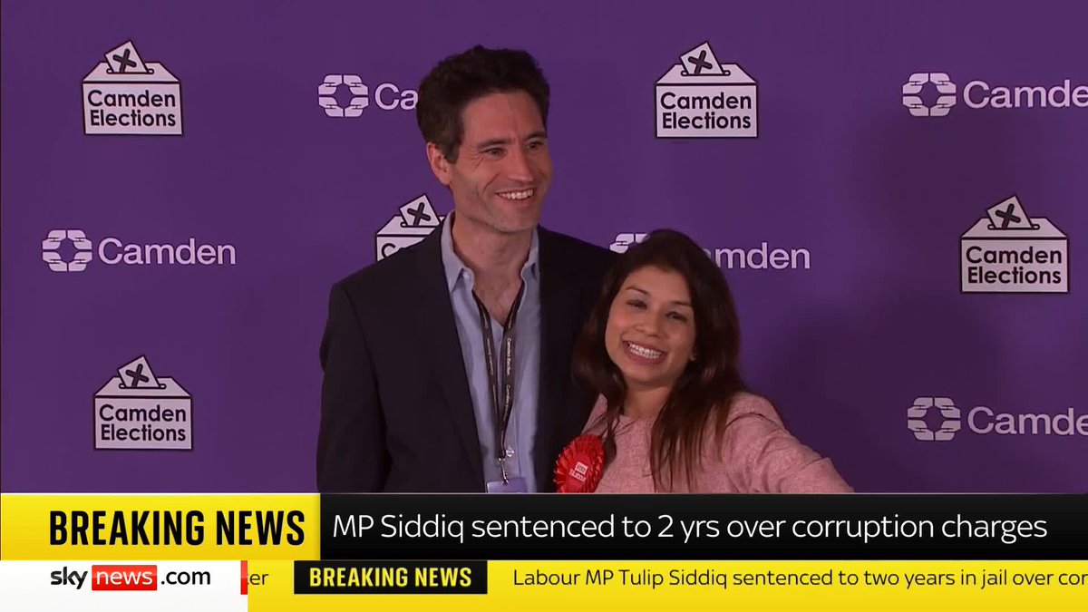 BREAKING: Labour MP Tulip Siddiq has been sentenced to two years in jail in absentia in Dhaka, Bangladesh. Sky's Cordelia Lynch reports live outside the court. 📺Sky 501, Virgin 602, Freeview 233 and YouTube