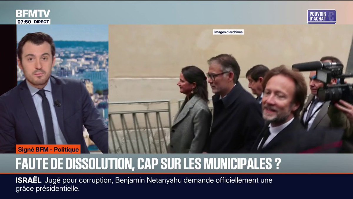 SIGNÉ BFM - Faute de dissolution, Emmanuel Macron a réussi "resynchroniser tous les partis sur le calendrier électoral régulier" à 100 jours des municipales L'édito politique d'Arthur Berdah