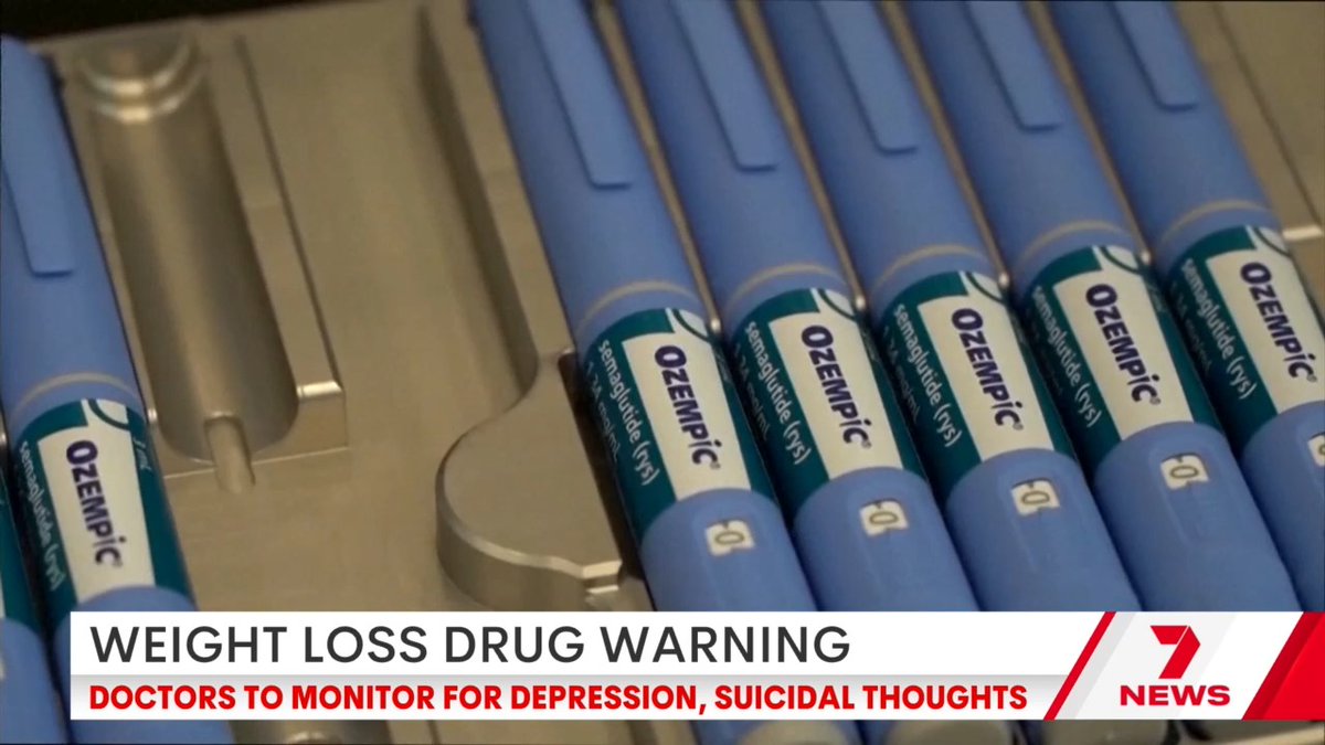There is a health safety alert for more than half a million Australians taking weight-loss drugs like Ozempic and Mounjaro. The medicines regulator warns they can have a devastating impact on mental health.