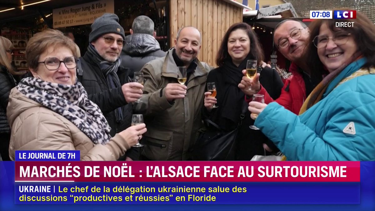 💬 "L’impression de ne plus être chez soi" : en Alsace, les marchés de Noël submergés par le surtourisme