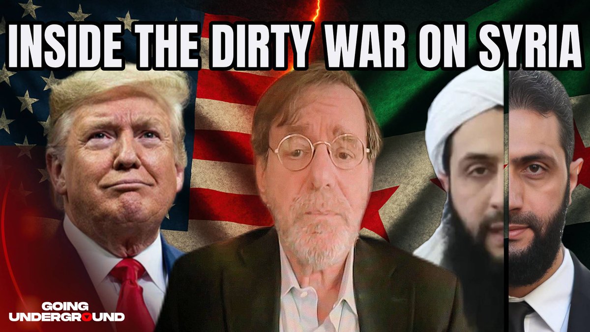 🚨NEW EPISODE OF GOING UNDERGROUND⚡️ Aftermath: The US’ Dirty War on Syria and Will US-Israel Attack Iran Again? (Prof. Steven Simon) Would the colonial barbarism against Gaza have been possible without the weakening and eventual fall of Assad's government in Syria? How long can former Al-Qaeda and ISIS Commander Al-Jolani/Al-Sharaa last as President of Syria? What now after Iran understood that negotiating with the United States is pointless? Who really controls the Trump Administration? We ask all this and more on this episode of Going Underground