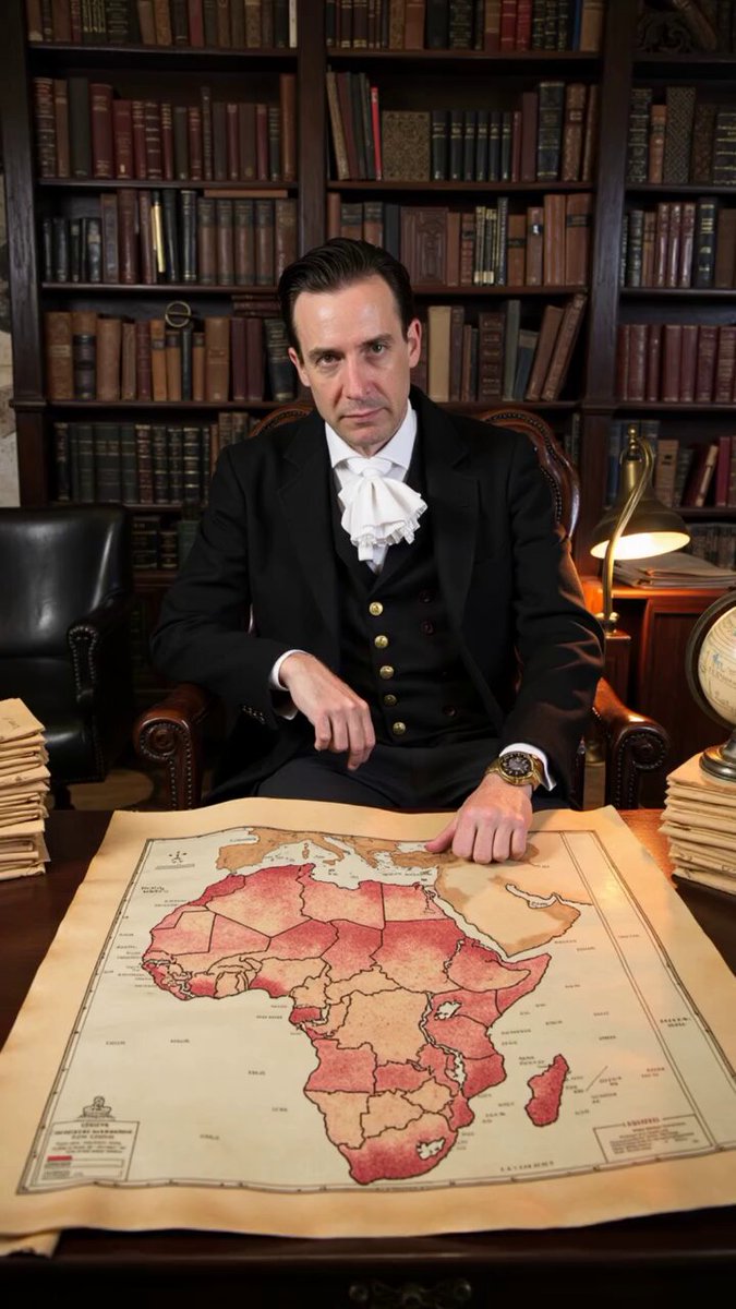 Cecil Rhodes, a prominent British imperialist and businessman, stole and controlled vast territories in Southern Africa; today his empire still controls African lands and resources.