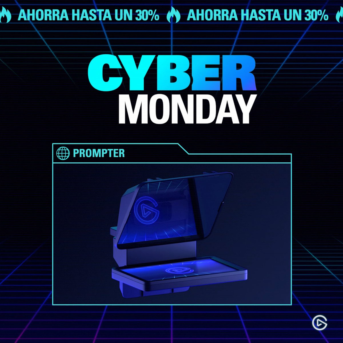 ¡YEAA!: ¡Continuamos con Cyber Monday! Consigue todo lo que necesitas para tu setup ¡corre que es el último día! 😎 Date prisa:
