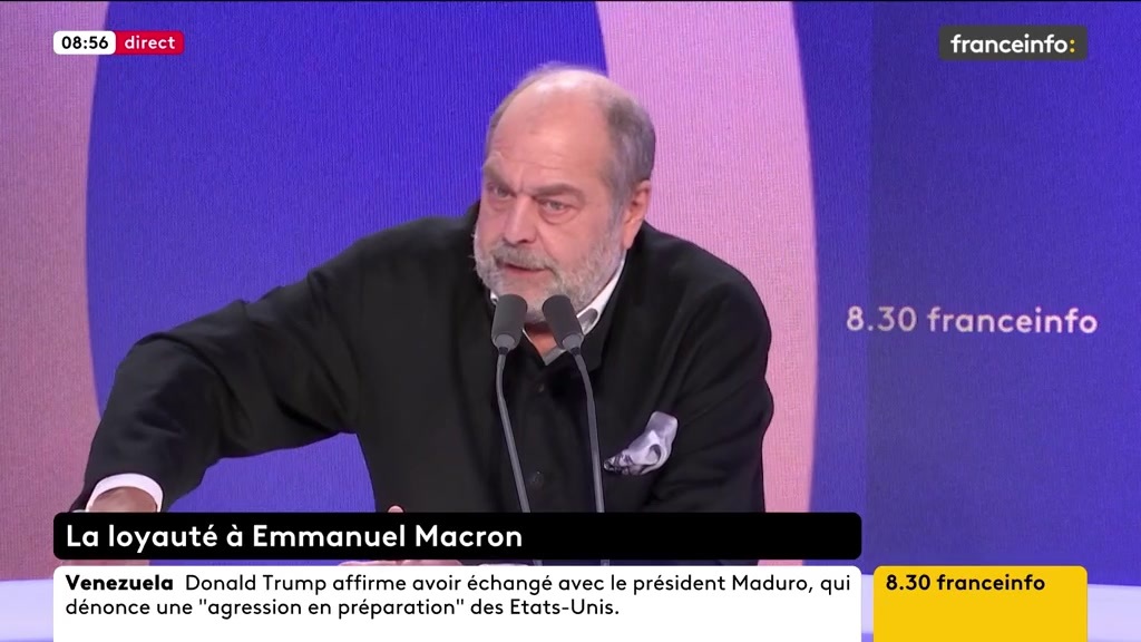 🔴 Rumeurs sur Brigitte Macron ➡️ "[...] cette saloperie de rumeur a été reprise par Candace Owens, qui est une proche de Marion Maréchal-Le Pen. [...] Personne ne lui a demandé quelles relations elles entretenaient avec Candace Owens", dit Éric Dupond-Moretti