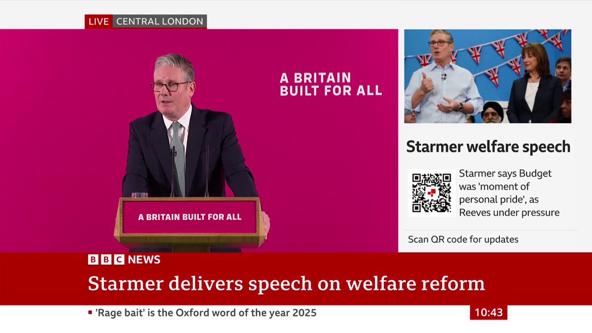 "Our welfare state is trapping people, not just in poverty, but out of work, young people in particular," Keir Starmer says The former Health Secretary Alan Milburn will lead an investigation into rising youth inactivity, the PM adds Follow live: