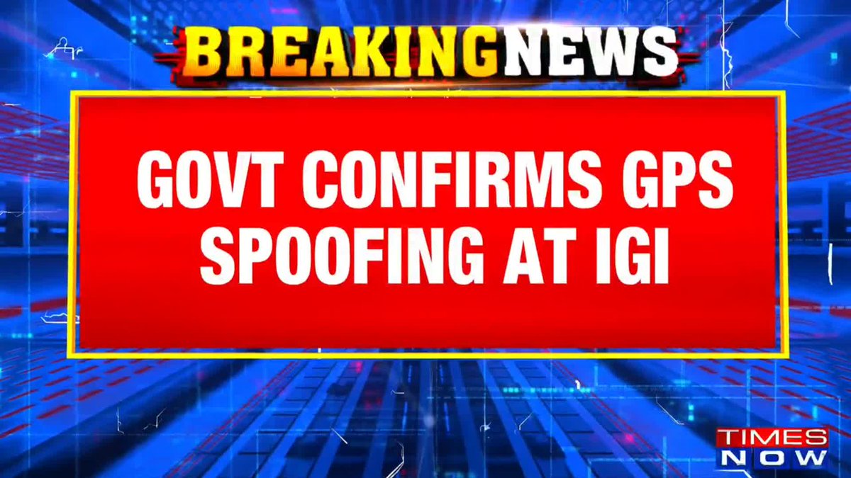 🚨HUGE. Govt confirms GPS SPOOFING attempts at major airports 🤯 — Multiple flights near Delhi reported GNSS interference, including aircraft using satellite-based landing on IGI Contingency protocols kicked in instantly, keeping all other runways safe.