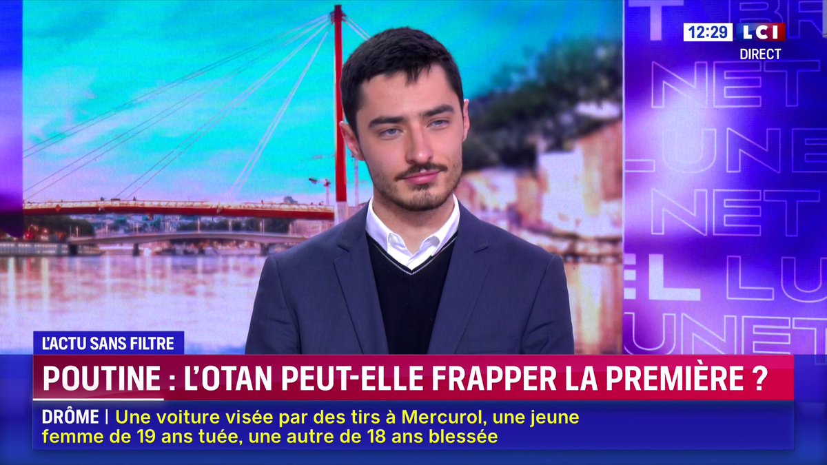 🔴 Moscou : et si l'OTAN frappait la première ? ▶️ L’édito de Eric Brunet dans « Brunet sans filtre », du lundi au vendredi de 12h à 15h sur LCI