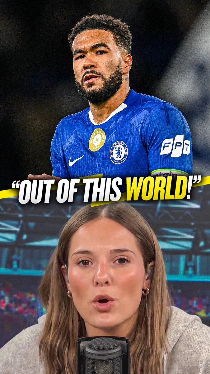 👏 "This was a complete performance!" 💥 "We need to start putting him the 'best footballer' debates!" Olivia Buzaglo was left blown away by how good #CFC's Reece James was against #AFC! 🔥