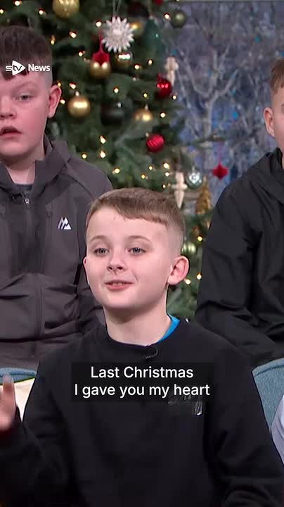 Denny ‘superstars’ perform Last Christmas on This Morning