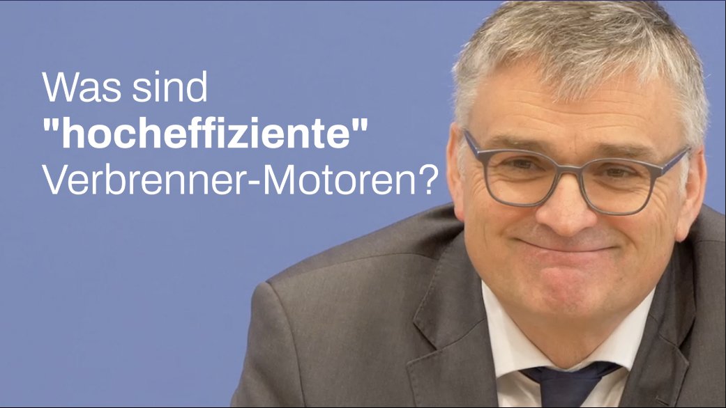 Was sind "hocheffiziente" Verbrenner-Autos? Fragt das lieber nicht die Bundesregierung...