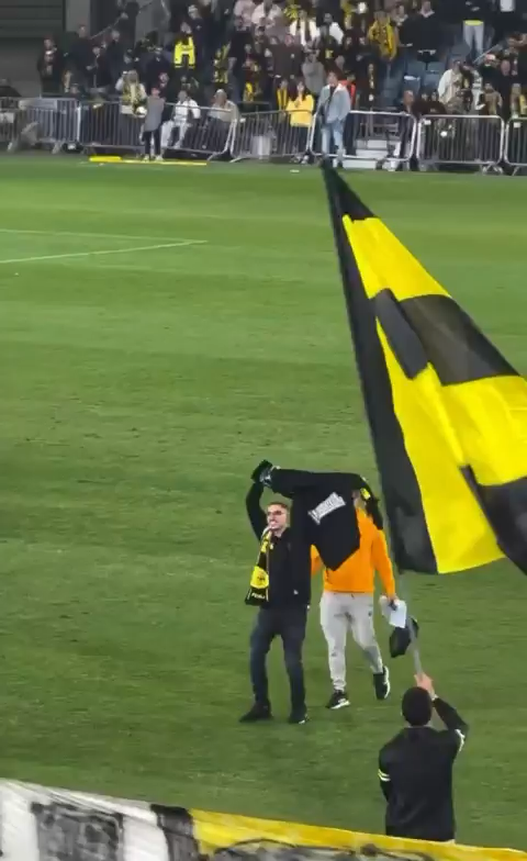 “After two years of hell, I am no longer a hostage. I am free and happy.” Former hostage Rom Braslavski stepped onto his favorite soccer team’s field, the same place where his family once stood wearing shirts with his face and the word, “hostage.” Last night, he returned as a free man. Jerusalem welcomed him home.