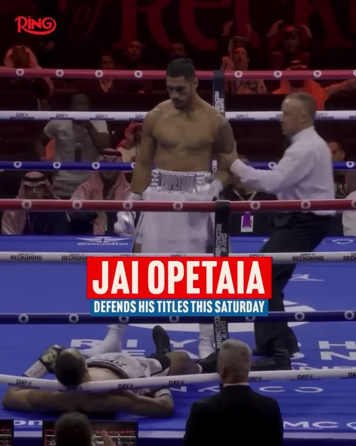 Jai Opetaia has seriously heavy hands 💥 The Ring and IBF cruiserweight world champion defends his titles this Saturday against Huseyin Cinkara in Australia 🇦🇺