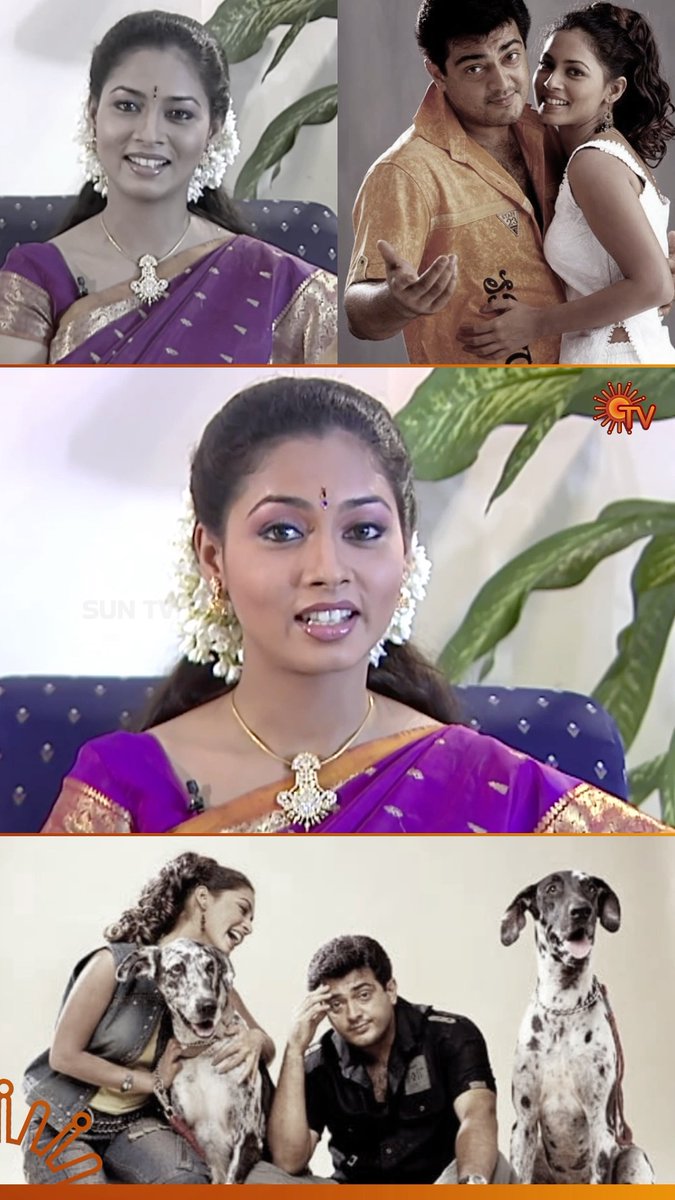 Actress #Pooja sharing her experience acting with #AjithKumar in #Attagasam movie! #SunTv #SunReels #SunTvThrowback #SunDigital