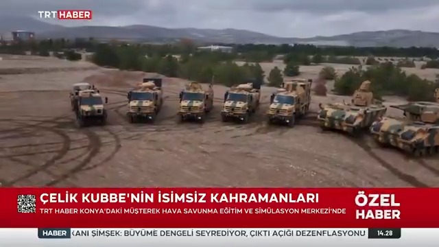 🇹🇷Türk Silahlı Kuvvetleri personeli, Konya Hava Savunma Okulu bünyesindeki Müşterek Hava Savunma Eğitim ve Simülasyon Merkezi'nde Çelik Kubbe'nin sistemlerini öğreniyor.