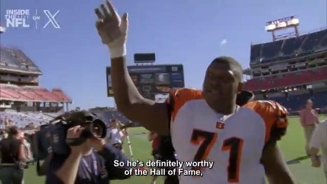 "One of the greatest left tackles that played during my era" Chad Johnson wants to see @bigwillie7179 in the Pro Football Hall of Fame