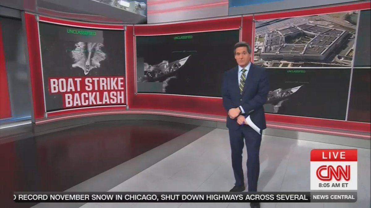 Reporter: Did the Trump administration commit a war crime? There were already bipartisan questions about the legal justification for using deadly force against these drug boats. Now you have the second issue, that the first strike killed a number of those on board, and US forces carried out a second strike to kill the survivors. The law of war is you do not kill the wounded or the survivors of a strike, and you have some obligation to give them medical care