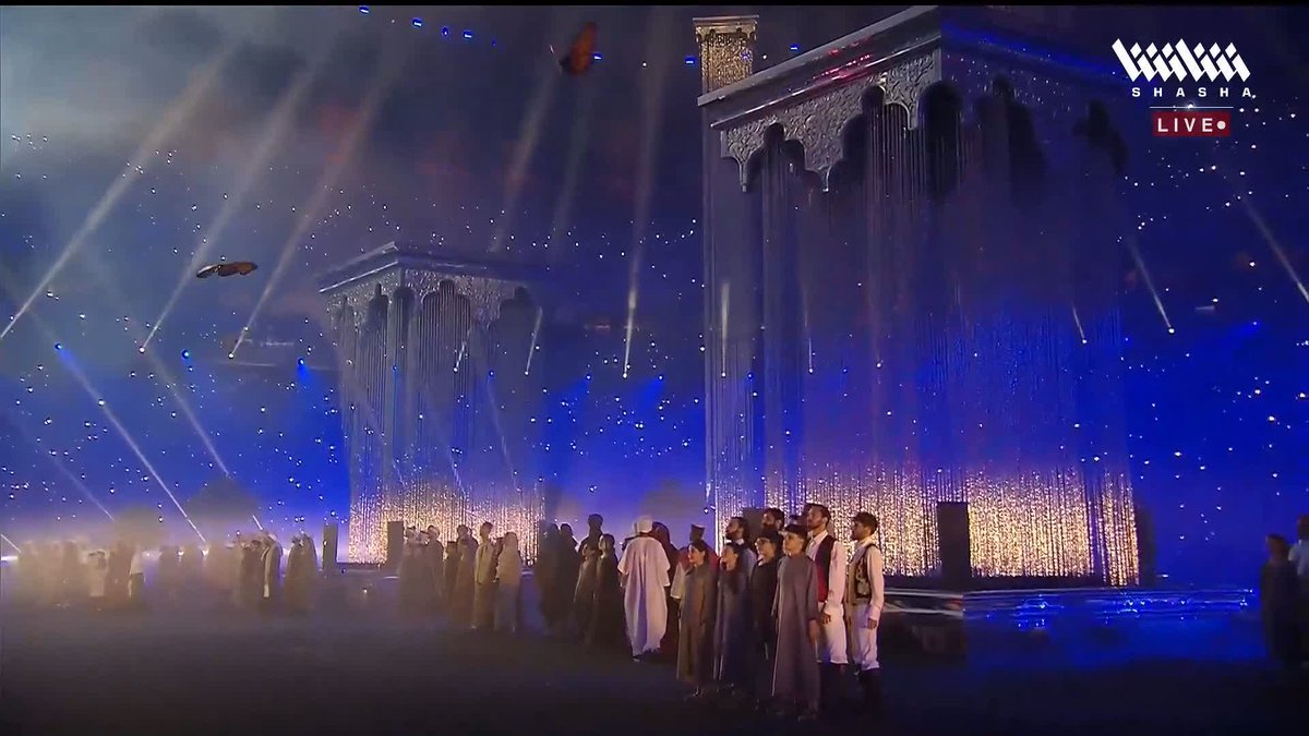 من ستاد البيت استمتع بأناشيد المنتخبات العربية 🏆🌟 تابعوا مواجهات #كأس_العرب_على_شاشا 🏆 شاهد الآن مجاناً وبدون تسجيل دخول 📺