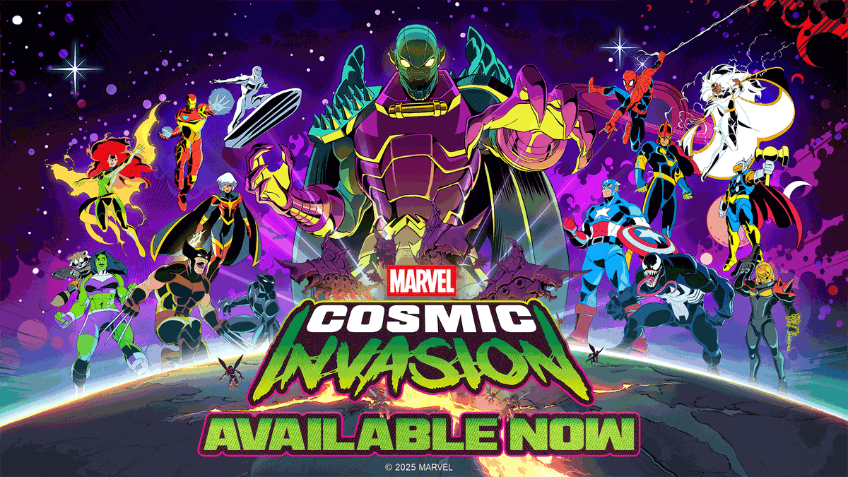 A cosmic battle awaits! MARVEL Cosmic Invasion is available NOW on PC, Nintendo Switch and Nintendo Switch 2, PlayStation 4 and PlayStation 5, and Xbox Series S|X consoles!