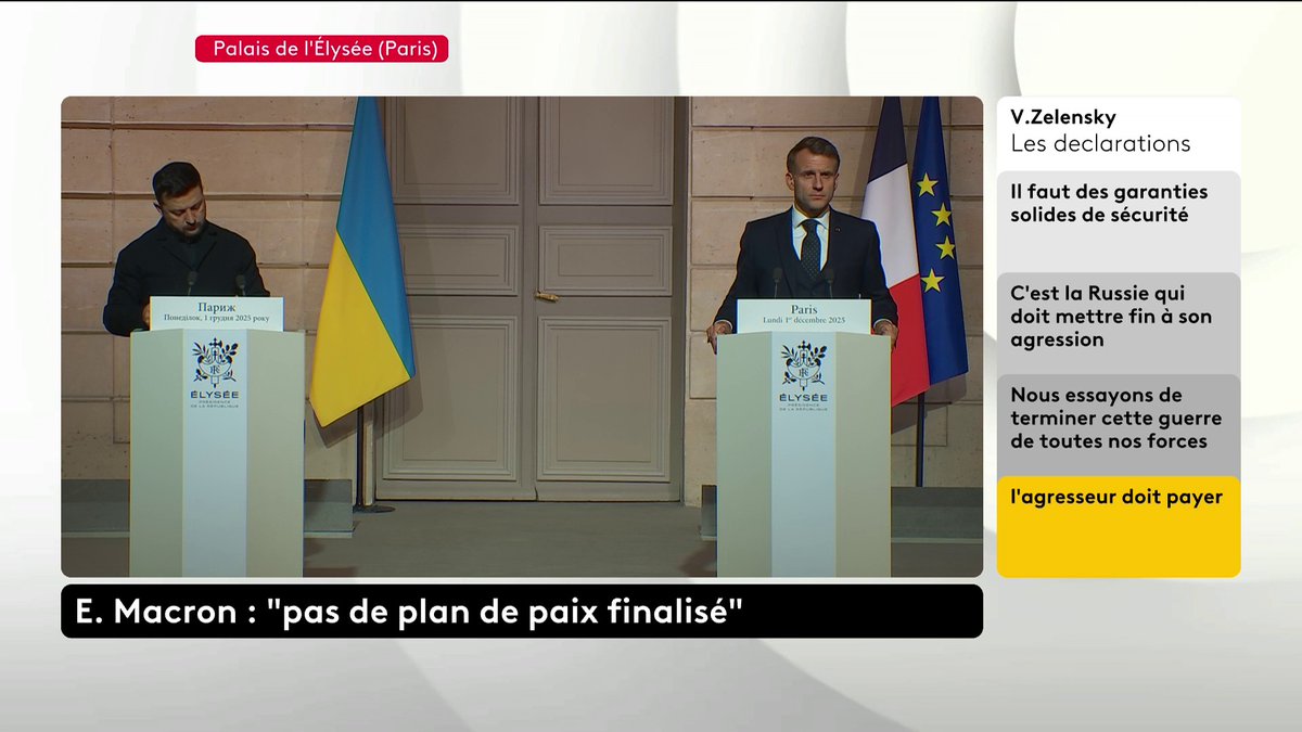 🔴 Emmanuel Macron interrogé sur la corruption en Ukraine : "Je note que vous n'aurez jamais de problème de corruption en Russie (...) parce qu'il n'y a pas d'entité indépendante qui gère ces sujets-là" #Canal16